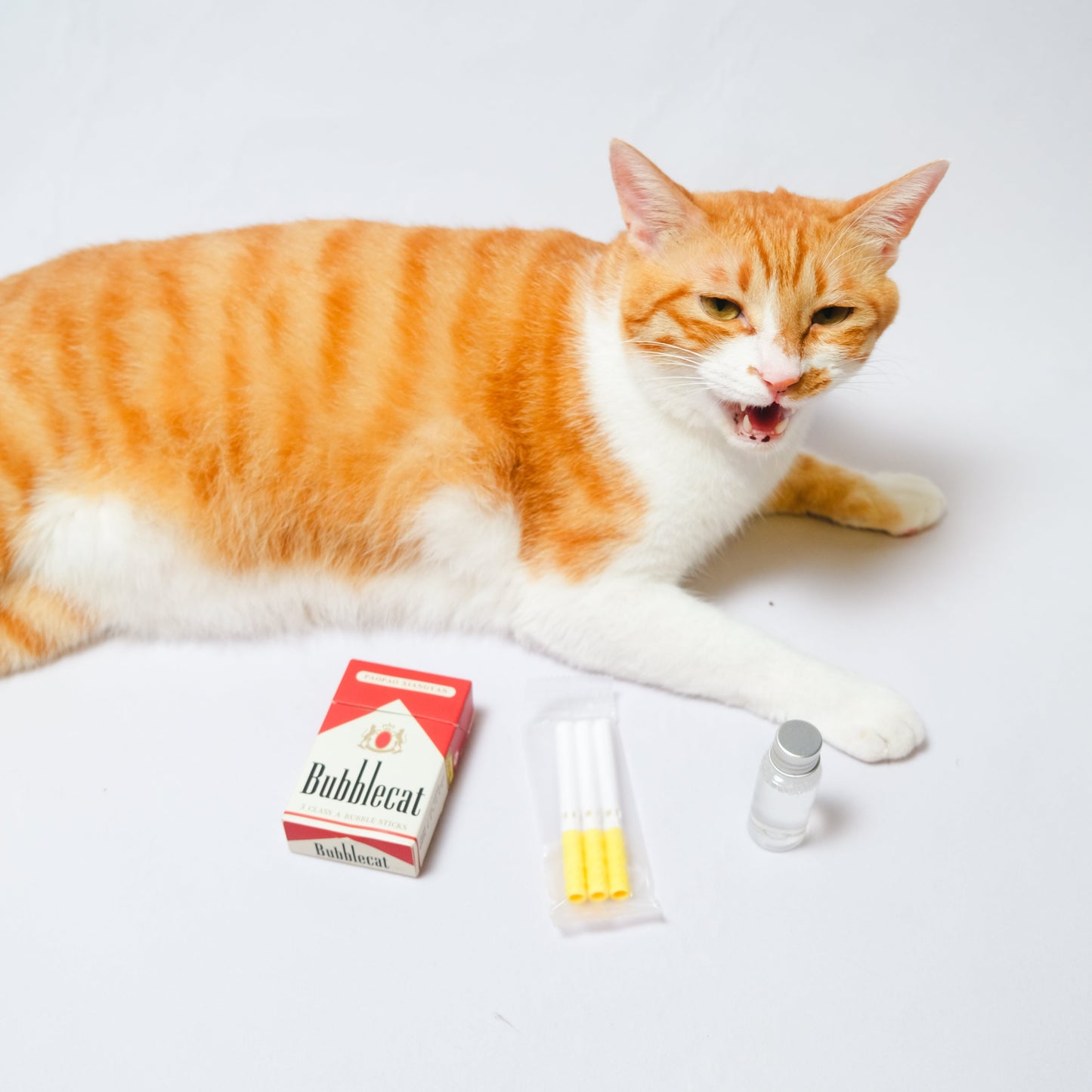 Bubblecat｜Bubble Cigarette Toy